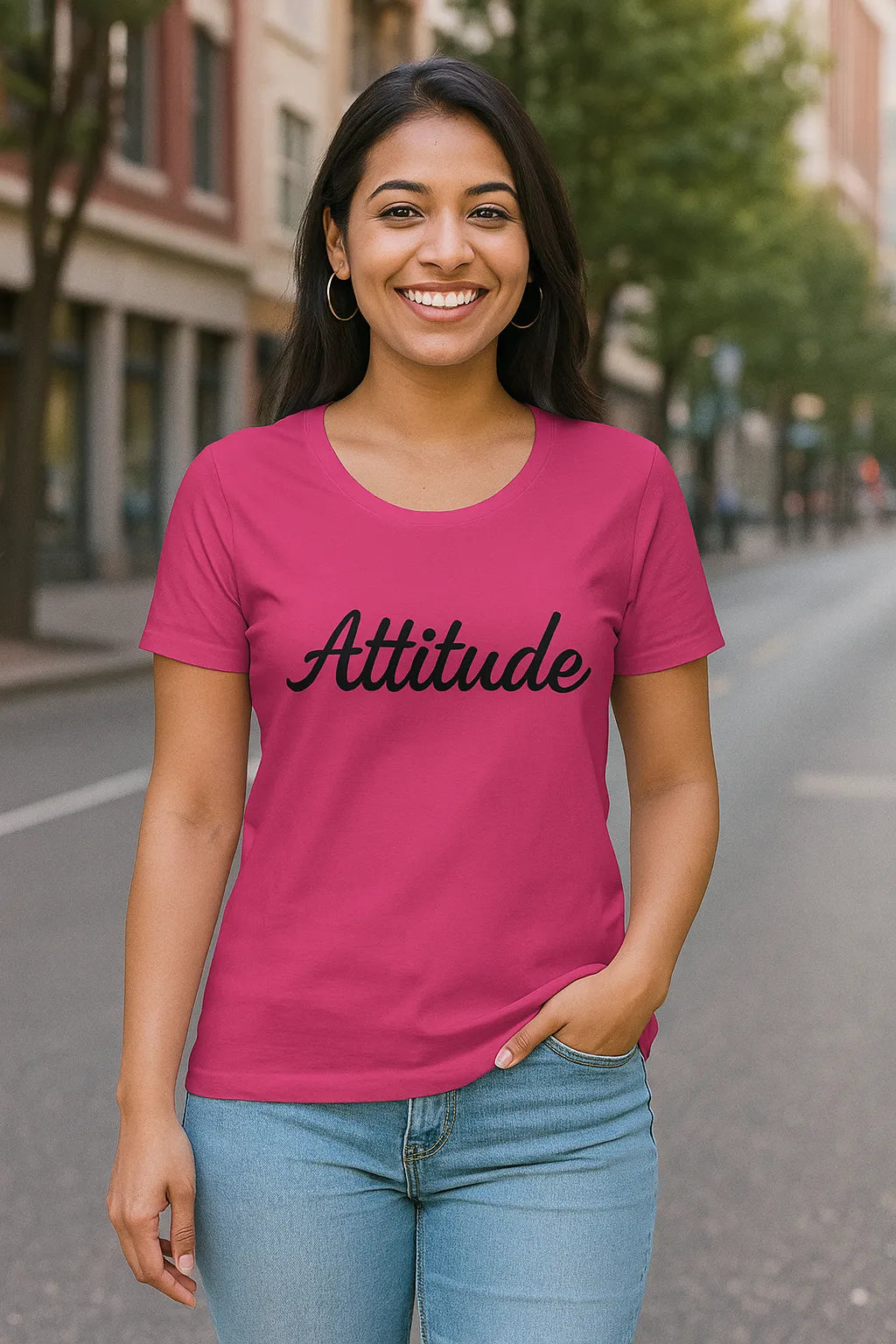 β¨ Attitude - Women's Classic T-Shirt