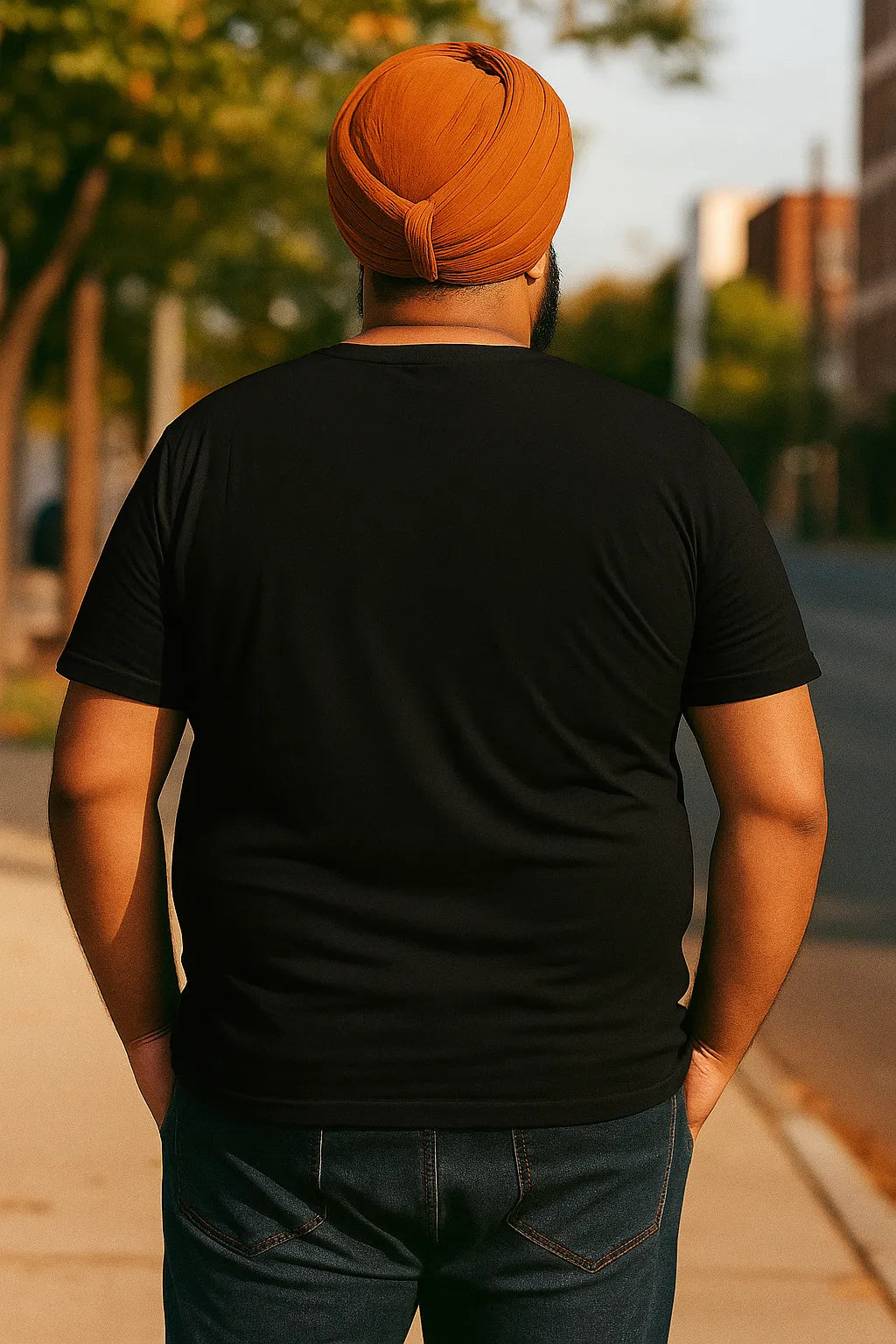 πͺ Plus Size Men's Graphic T-Shirt β Cool Attitude