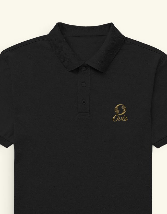 π€ Black Polo T-Shirt