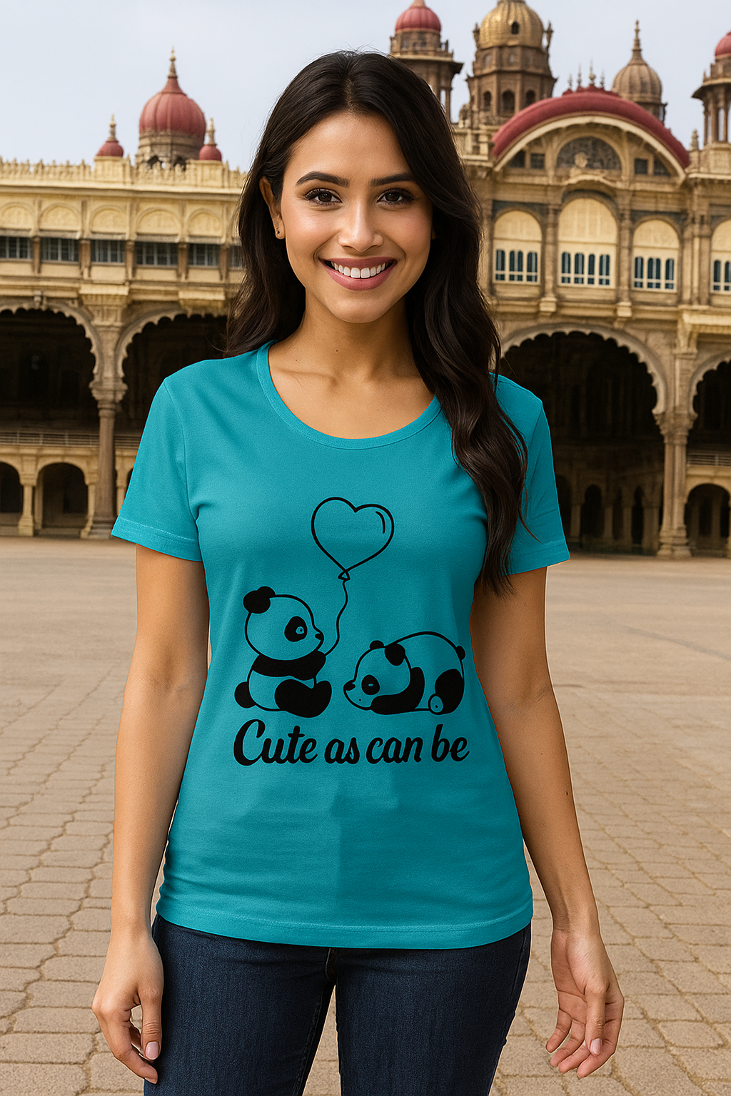 π Cute as Can Be β Panda Love, Woman's T-Shirt πΌπ