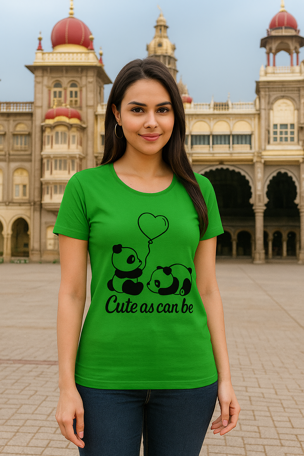 π Cute as Can Be β Panda Love, Woman's T-Shirt πΌπ