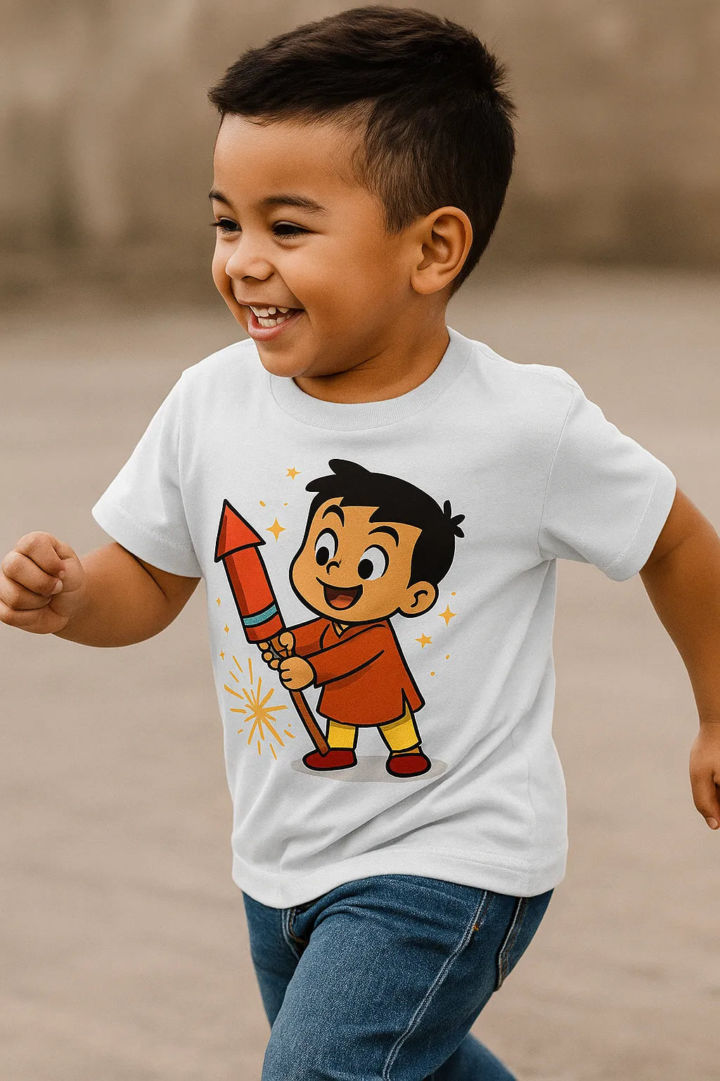 π Rocket Boy - Festive Fun Boy's T-Shirt π