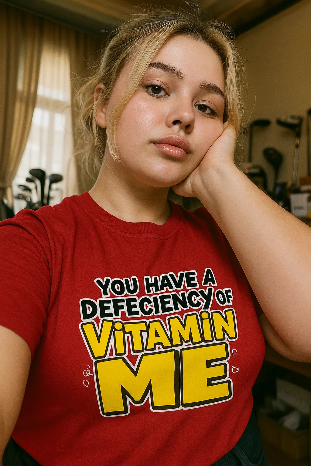 π You Have a Defeciency of Vitamin ME β Unisex Plus Size T-Shirt