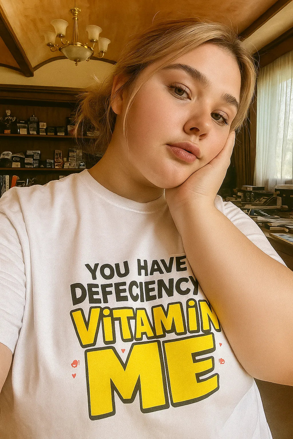 π You Have a Defeciency of Vitamin ME β Unisex Plus Size T-Shirt