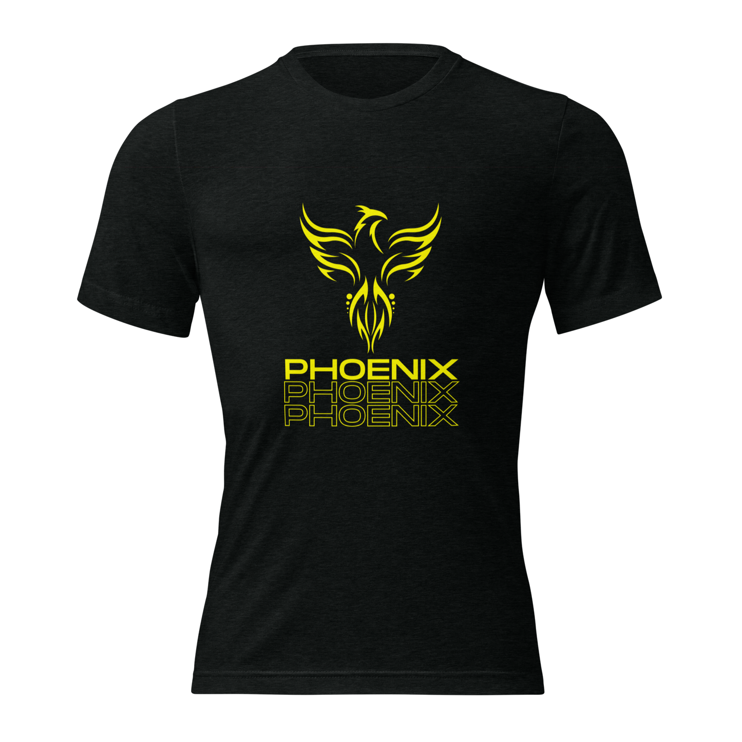 Black Modern Phoenix T-shirt