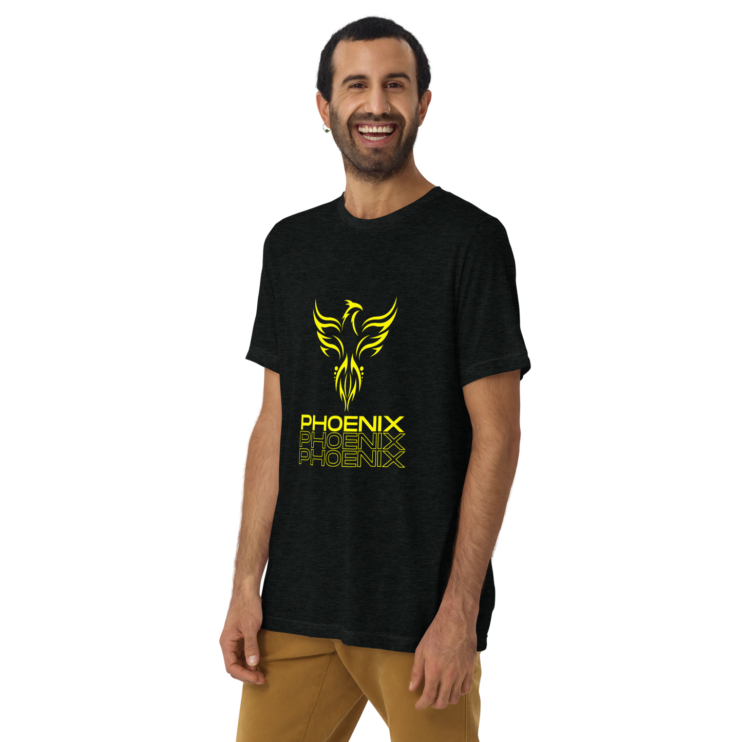 Black Modern Phoenix T-shirt