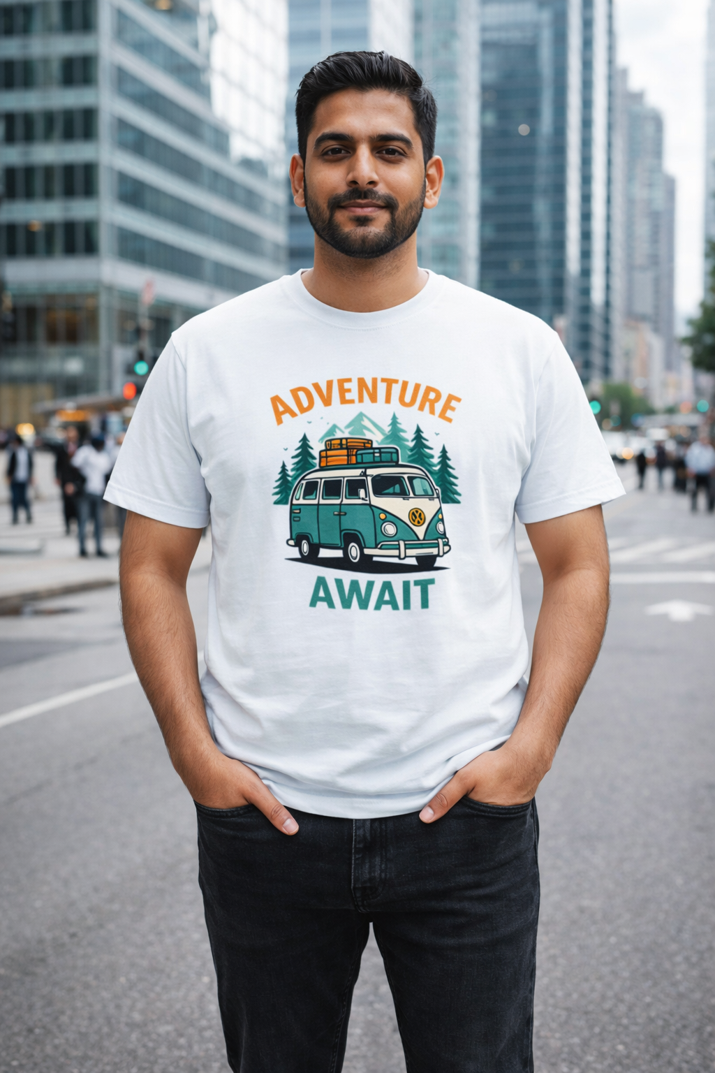 🌍✨ Adventure Awaits Unisex T-Shirt ✨🌲