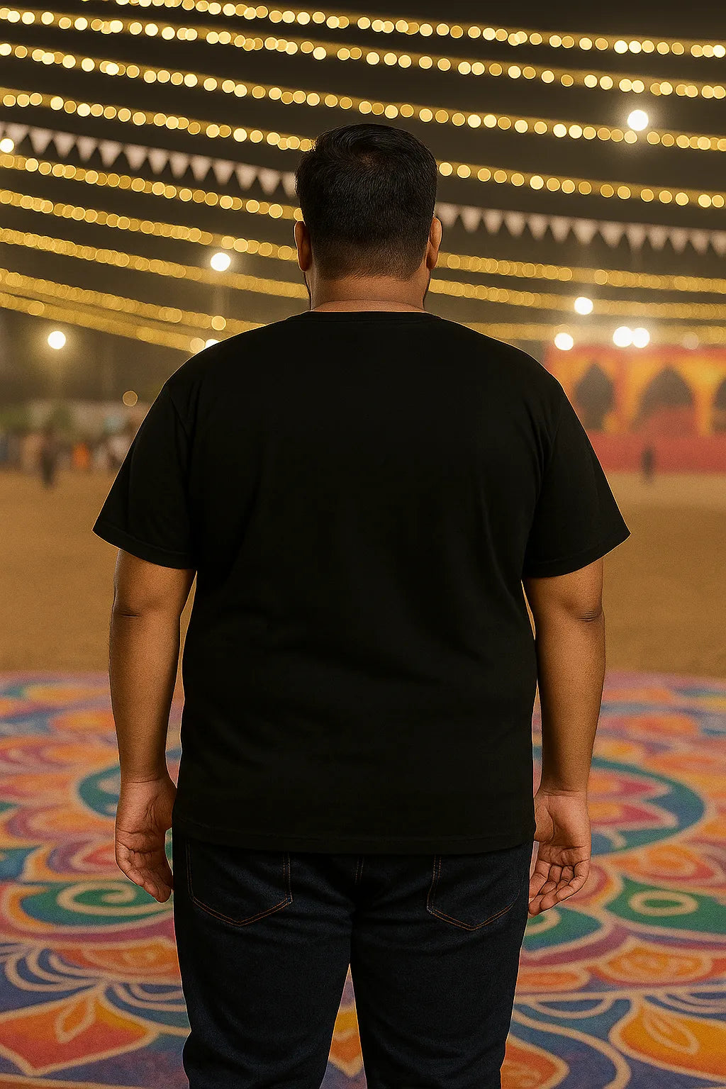 🔥 Drishti Plus Unisex Plus Size T-Shirt 🔥