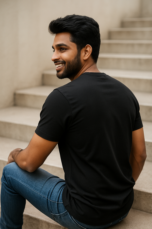 🎯 "ज़िंदगी के सफ़र" Quote - Unisex T-shirt