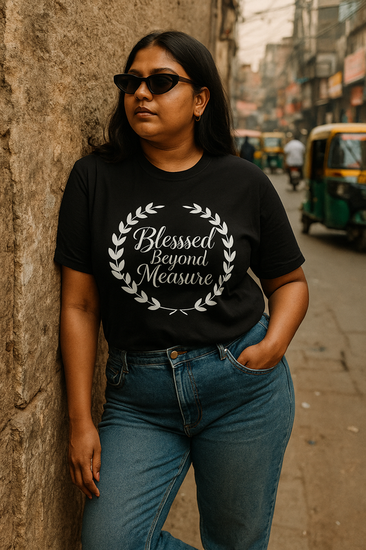 🌿 Blessed Beyond Measure -  Unisex Plus Size T-Shirt 💫
