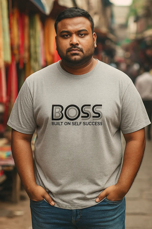 💼 BOSS – (Built On Self Success)  Unisex Plus Size T-Shirt