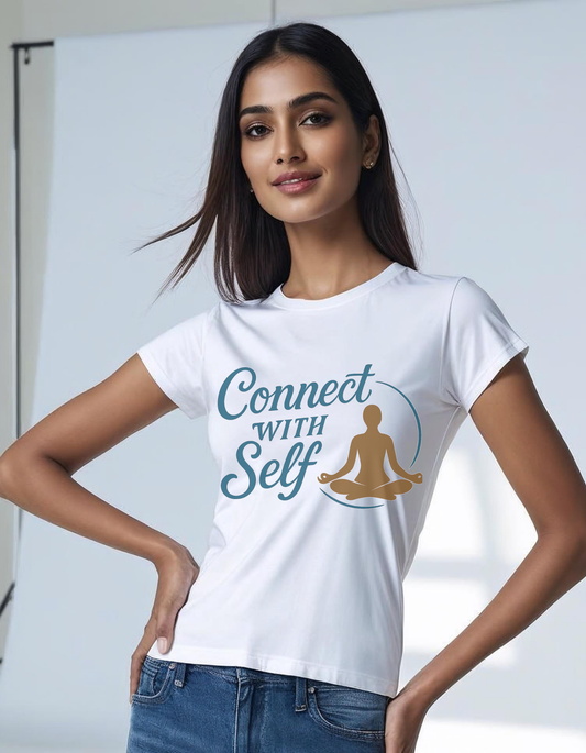 Connect With Self – Women's T-Shirt