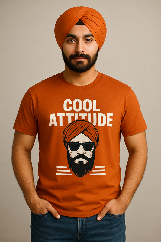 😎 Men’s Graphic T-Shirt – Cool Attitude