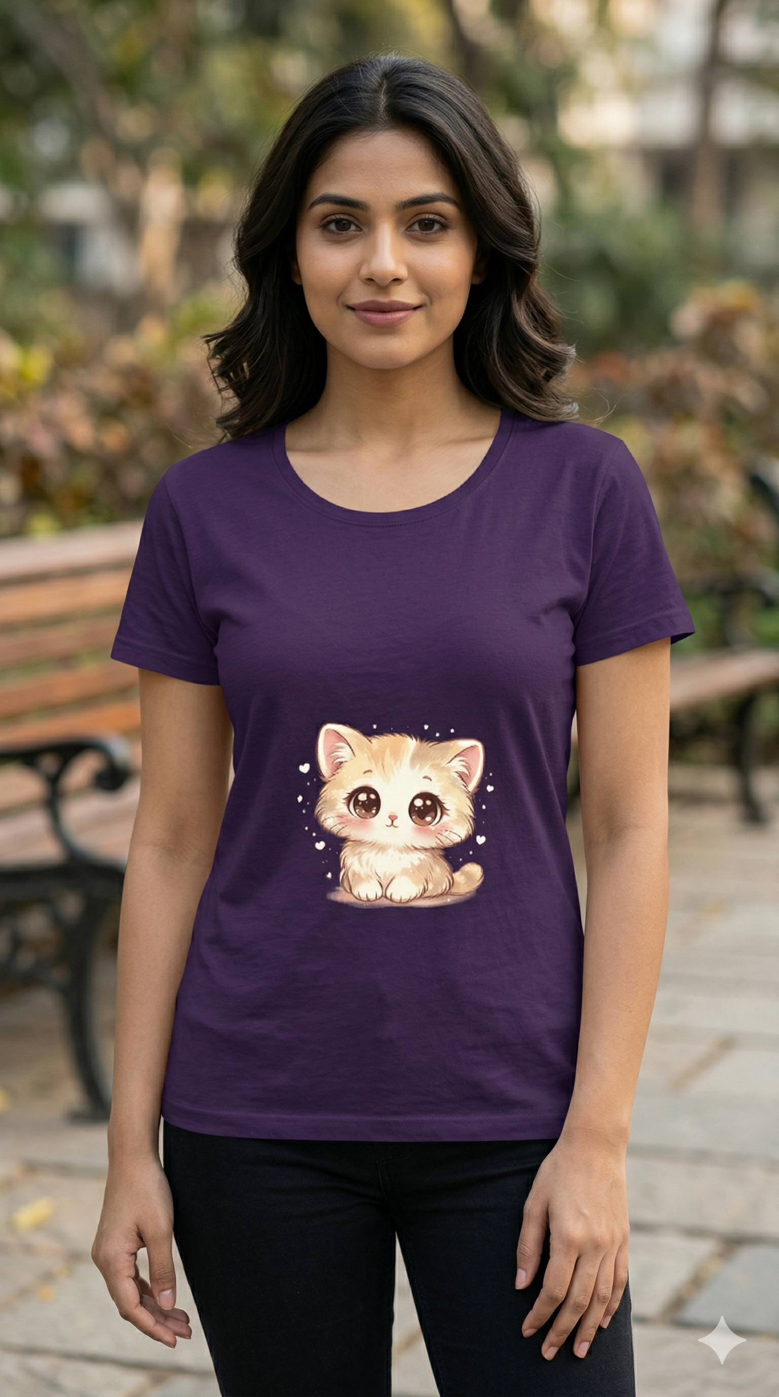 🐱 Cute Kitty Women’s T-Shirt 🐱