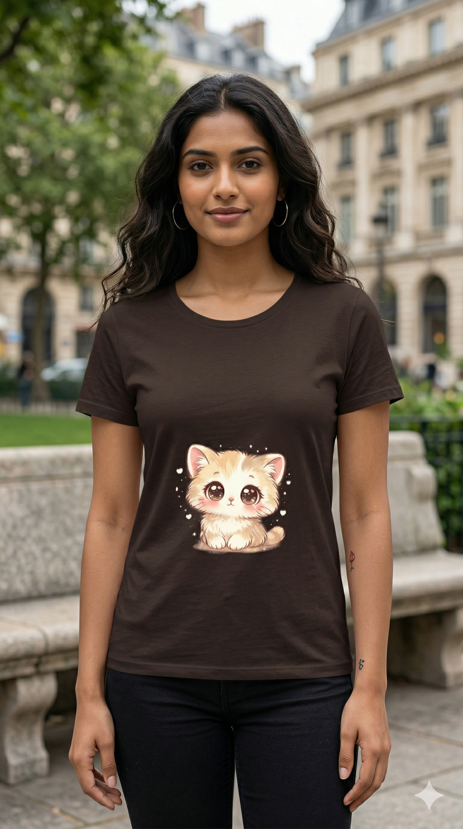 🐱 Cute Kitty Women’s T-Shirt 🐱
