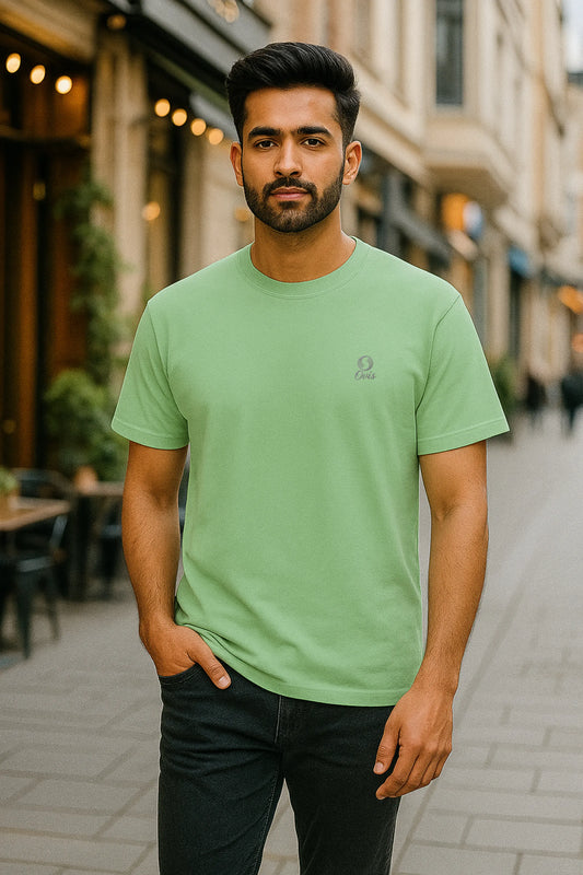 💚 Fresh Look embroidered Ovis logo Unisex T-Shirt