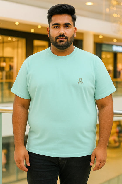 Ovis embroidered logo Unisex Mint Green T-Shirt