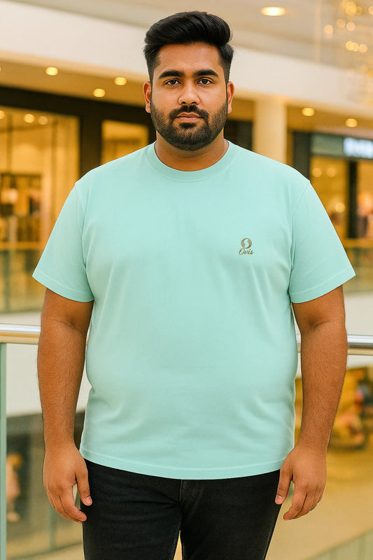 Ovis embroidered logo Unisex Mint Green T-Shirt