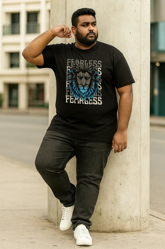 🦁 Fearless Style - Plus Size Unisex  T-Shirt