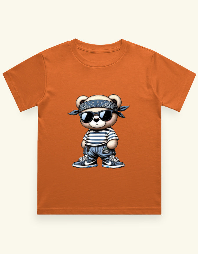 🐻 Bandana Bear Girls Tee 🧢