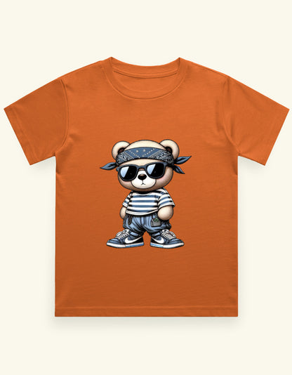 🐻 Bandana Bear Girls Tee 🧢