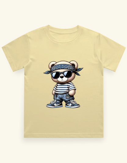 🐻 Bandana Bear Girls Tee 🧢