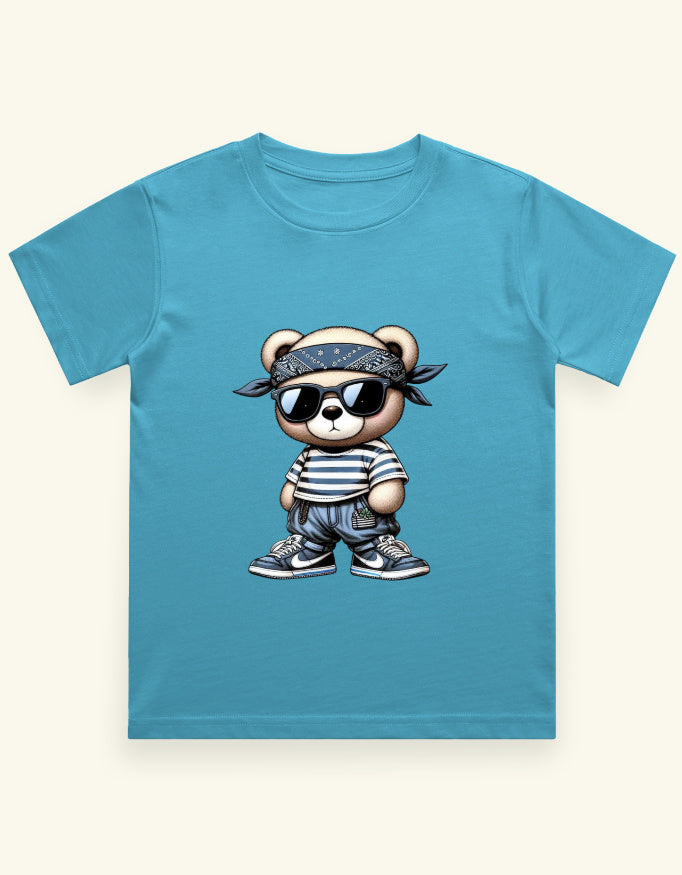 🐻 Bandana Bear Girls Tee 🧢