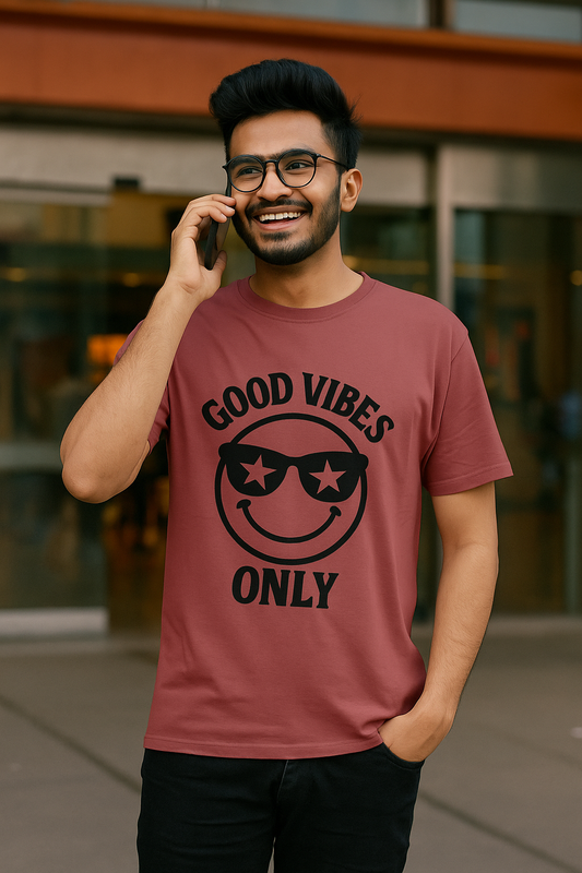 Good Vibes only - Classic Man's  T-Shirt
