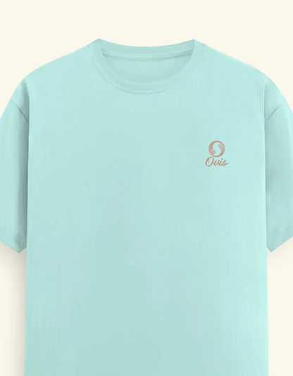 Ovis embroidered logo Unisex Mint Green T-Shirt