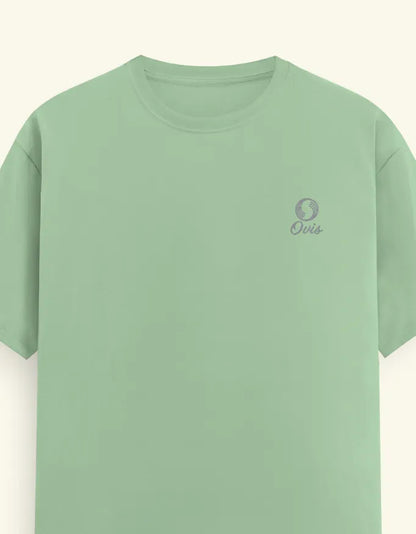 💚 Fresh Look embroidered Ovis logo Unisex T-Shirt