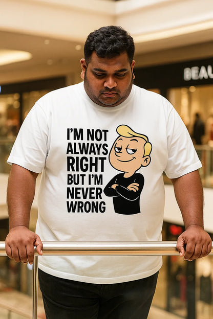😎 Own the Attitude – Plus Size Unisex T-shirt