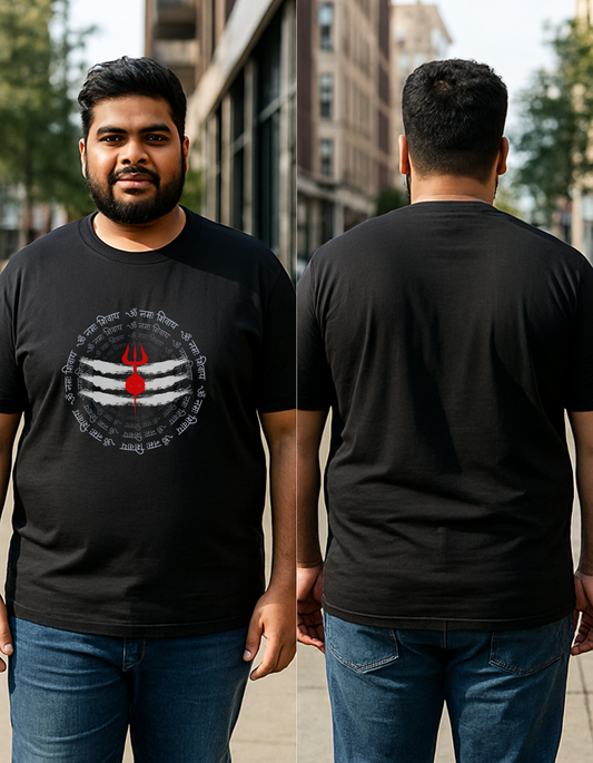 ॐ नमः शिवाय  Plus Size Man's T-Shirt
