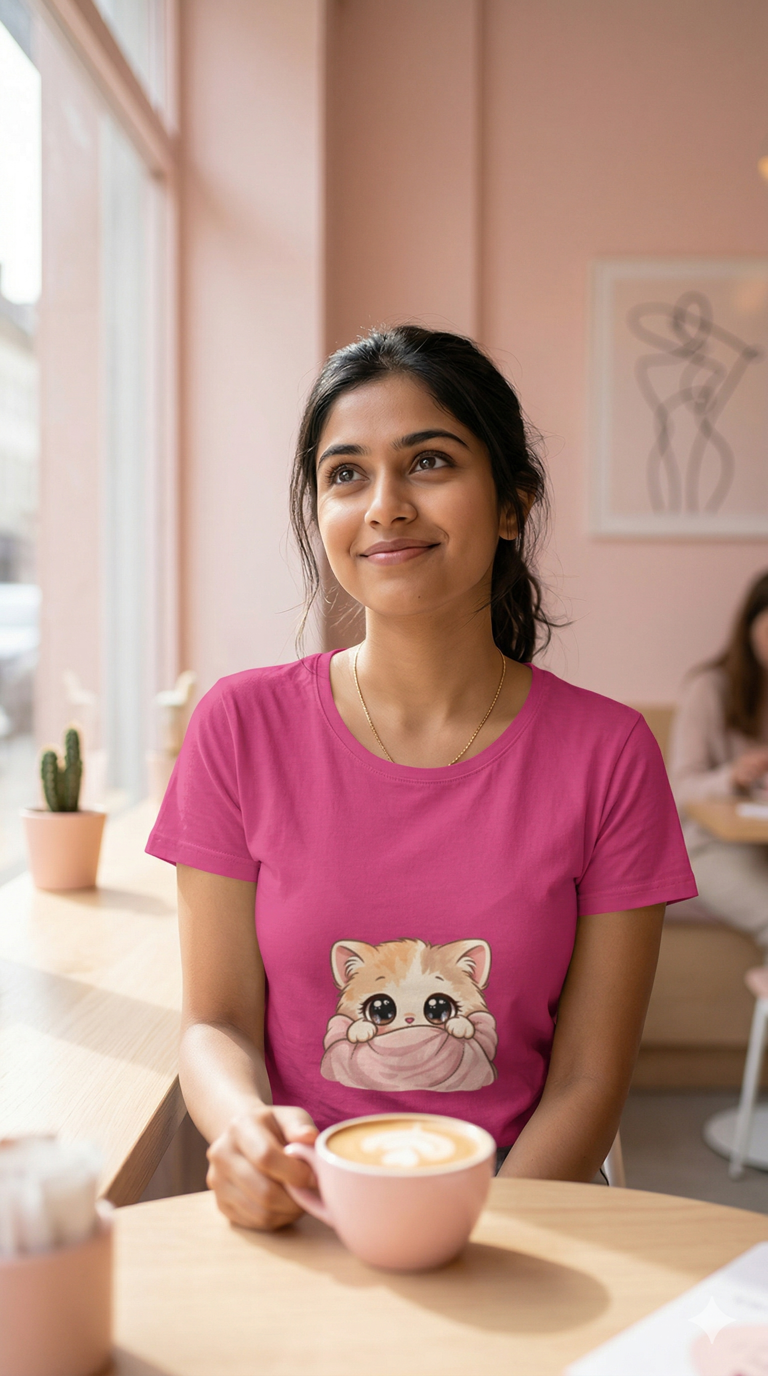 🐱 Peekaboo Kitty Women's T-Shirt 🐱