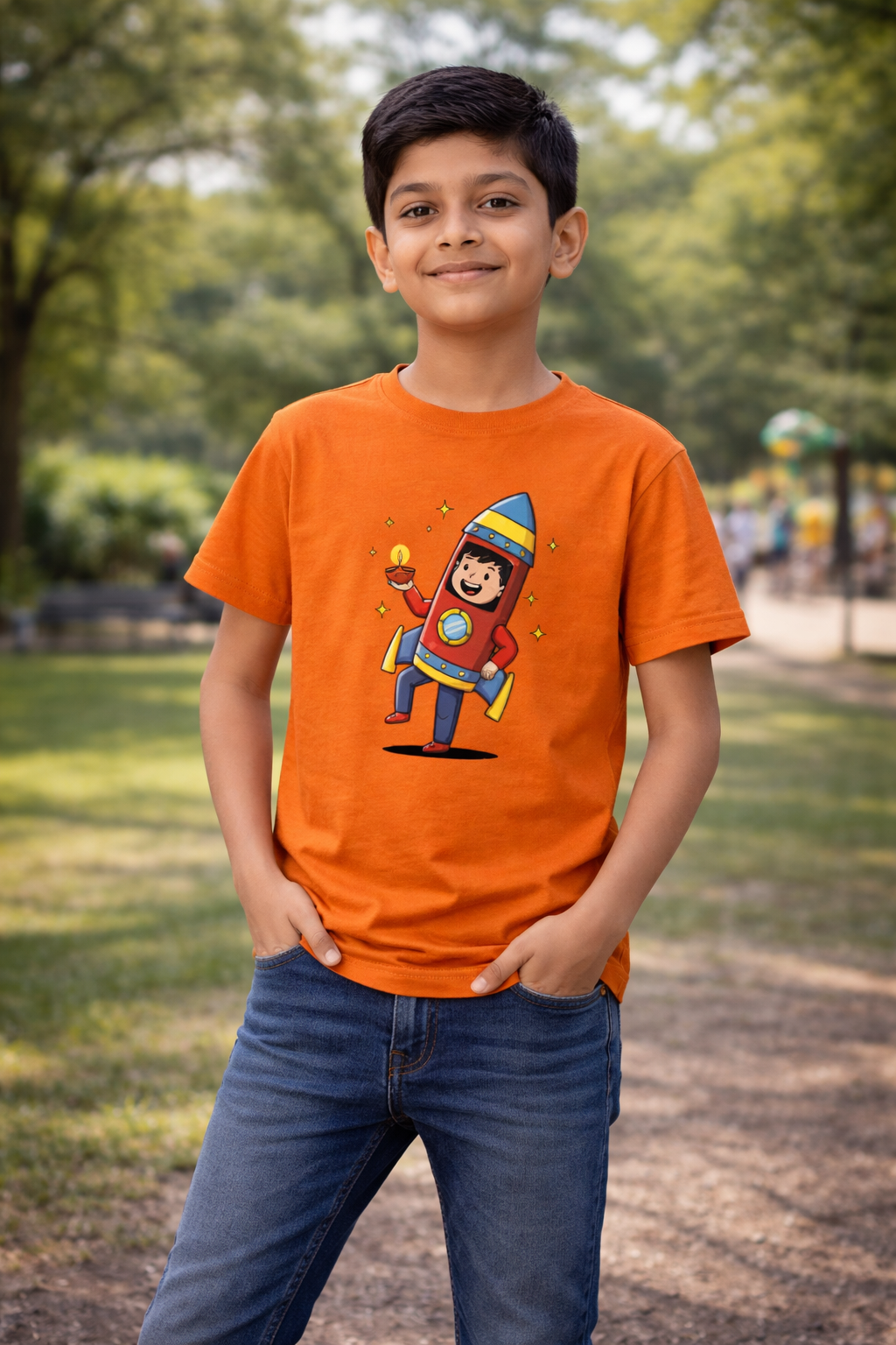 🌟 Rocket Adventure Kids T-Shirt 🚀✨