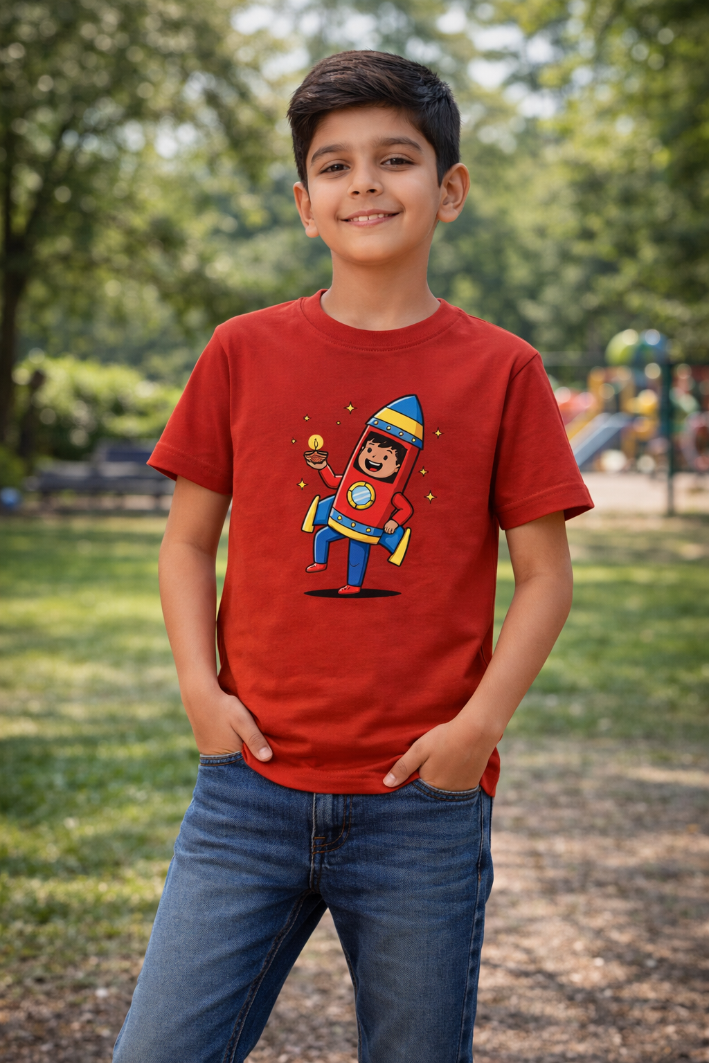 🌟 Rocket Adventure Kids T-Shirt 🚀✨