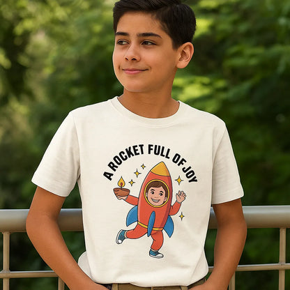 🚀 A Rocket Full of Joy Boy's T-Shirt 🚀