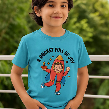 🚀 A Rocket Full of Joy Boy's T-Shirt 🚀