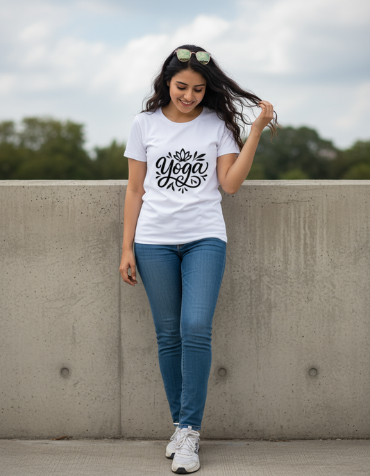 Yoga Blossom – Women's T-Shirt