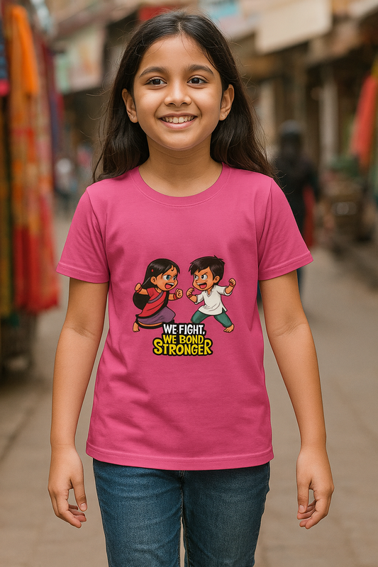 💥 We Fight, We Bond Stronger – T-Shirt for Kids 💥