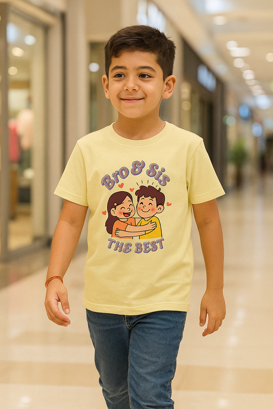 👕 Bro & Sis – The Best Kids T-Shirt 👫