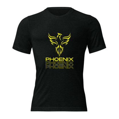 Black Modern Phoenix T-shirt